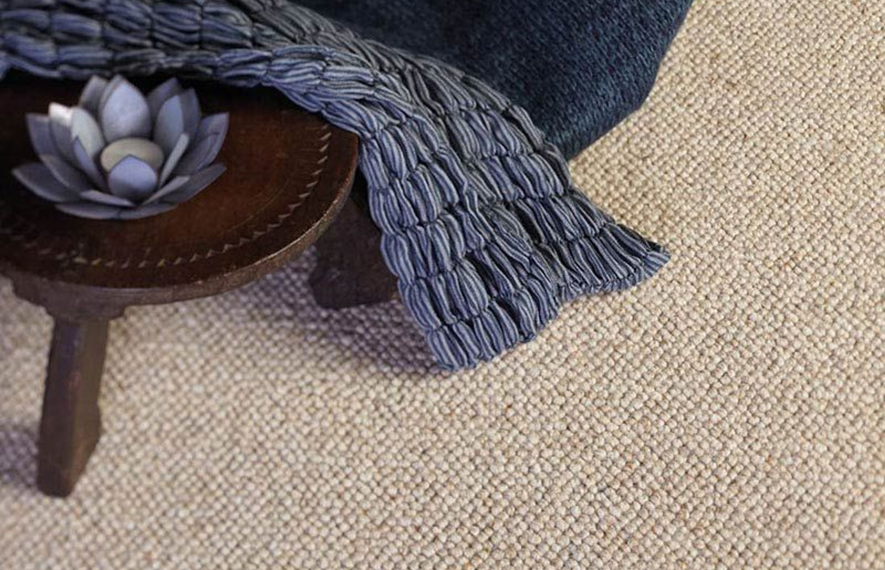Sherpa 100% wool loop pile carpet by Prestige Carpets