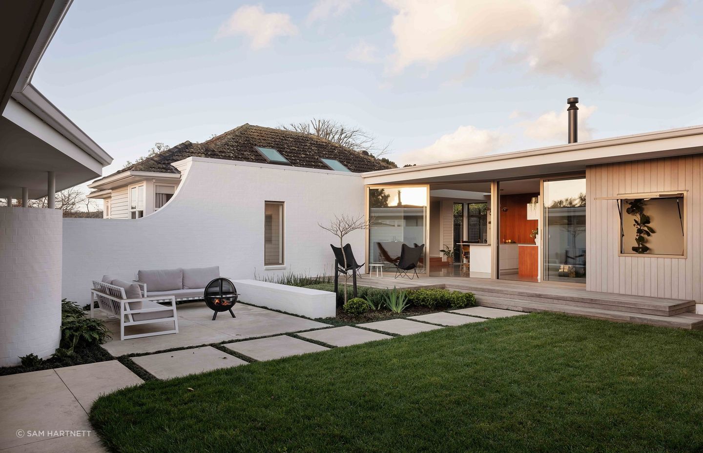 The reveal — an inviting backyard space.