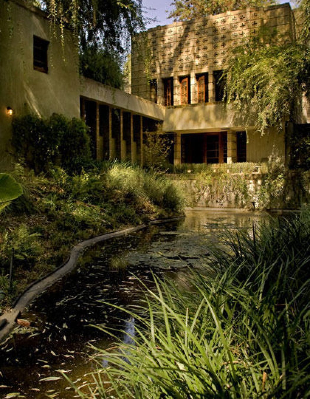 American Architect Frank Lloyd Wright's acclaimed work, the Millard House.