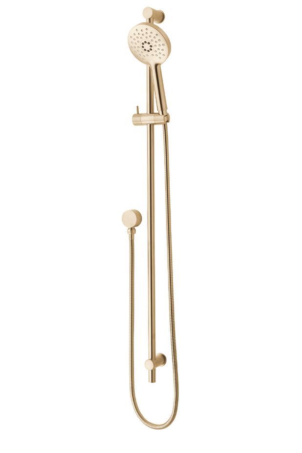 The Storm three-function shower allows you to use a number of different pressures to ease aches and pains.