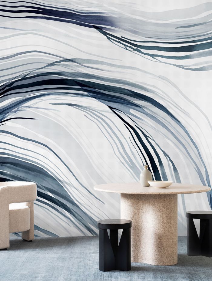 'Wave' in Silver Sapphire.