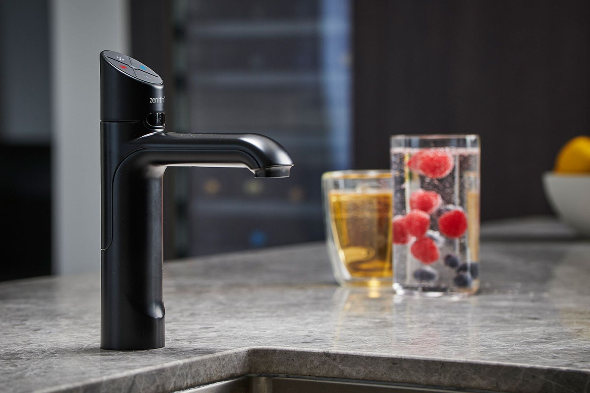 Chilled, sparkling, boiling, ambient – a tap that innovates how we drink water