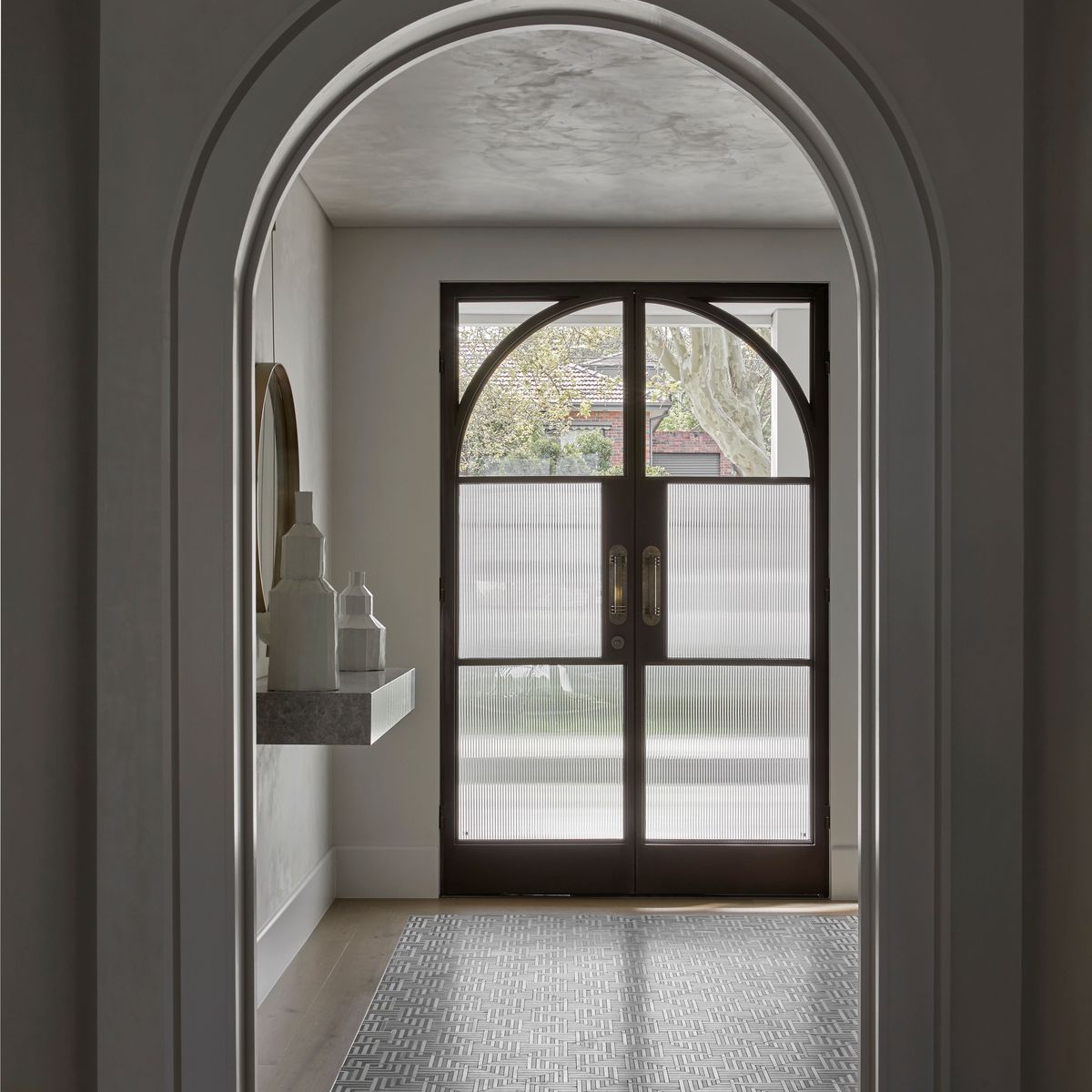 Bringing modern flair to Art Deco with steel door frames