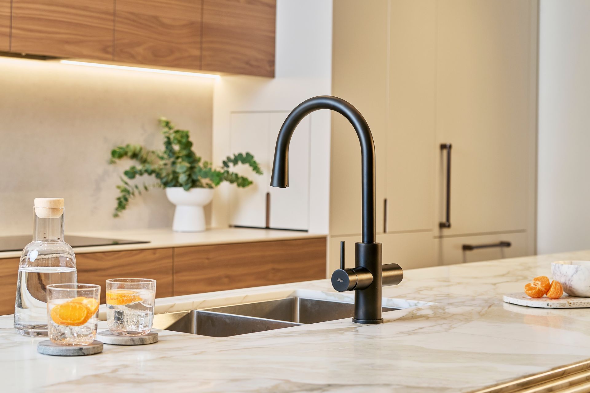 The Zip HydroTap Celsius Plus All-In-One is one of the latest product to join the Zip family, offering instant filtered boiling, chilled, and sparkling water to suit all kitchen needs.