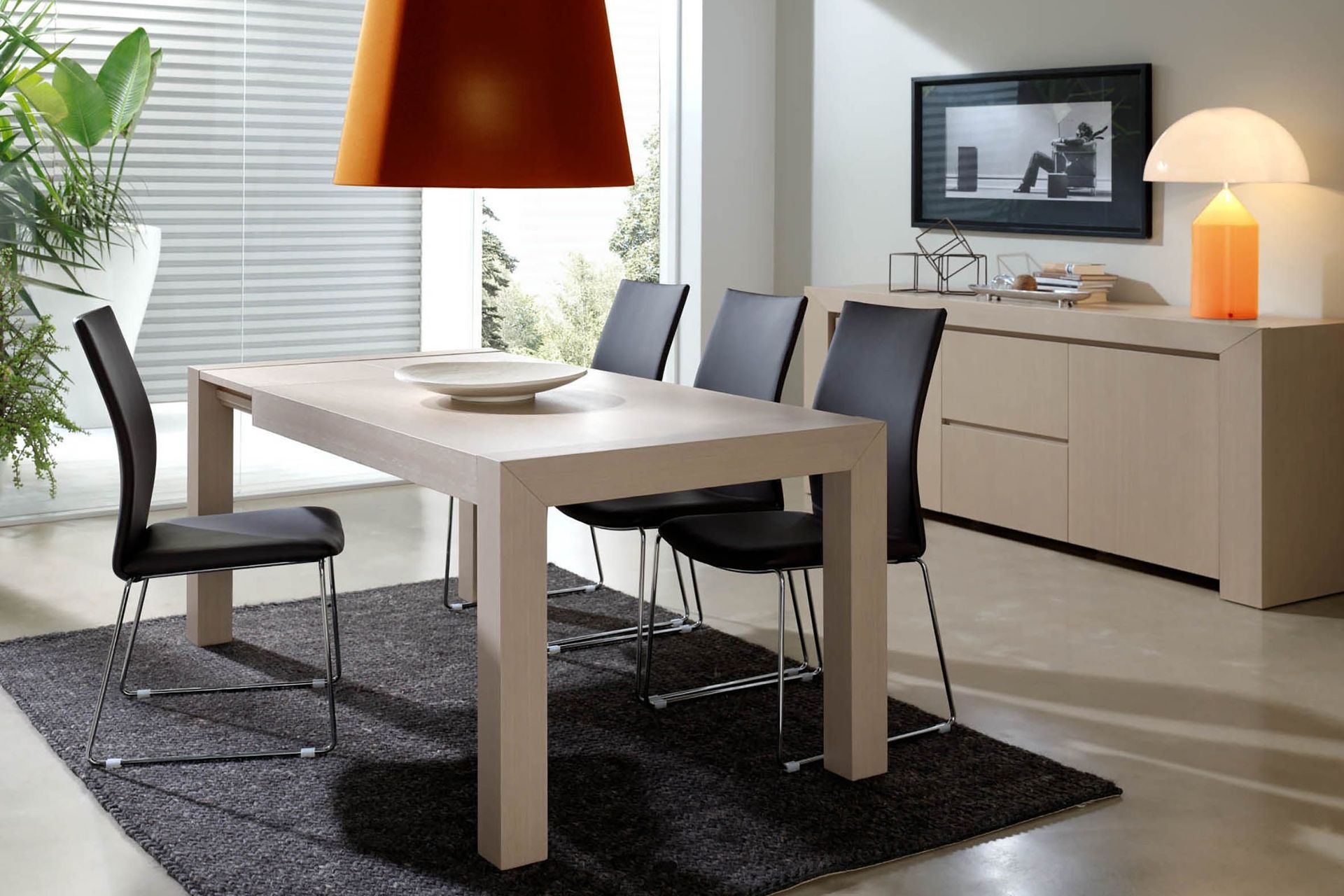 The Alicante Buffet is solid furnishing with a strong presence, made from quality American Oak.