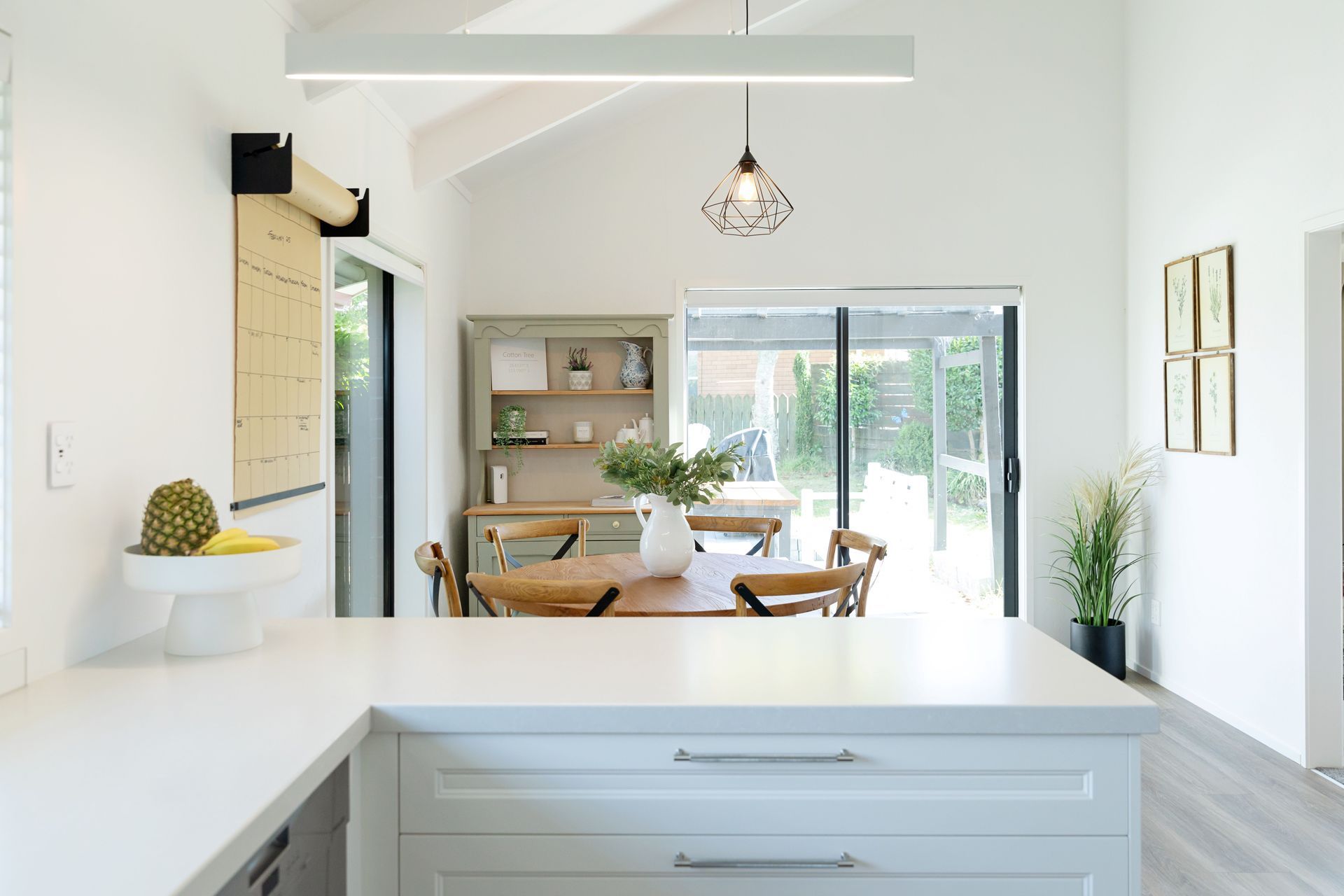 “We removed an internal wall to create an open, light-filled space that connected to the rest of the home."