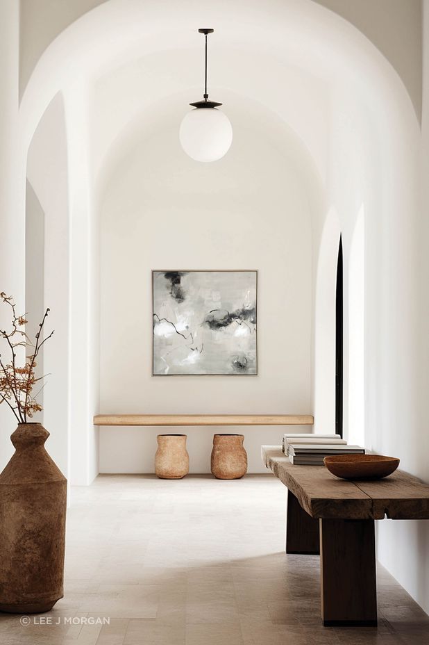 Different spaces can call for art pieces with different moods. Brushstrokes flow with quiet energy in 'Quiet Ascent II' – a serene piece from the Ember collection, designed with the subtle elegance that perfectly complements Japandi-inspired spaces.