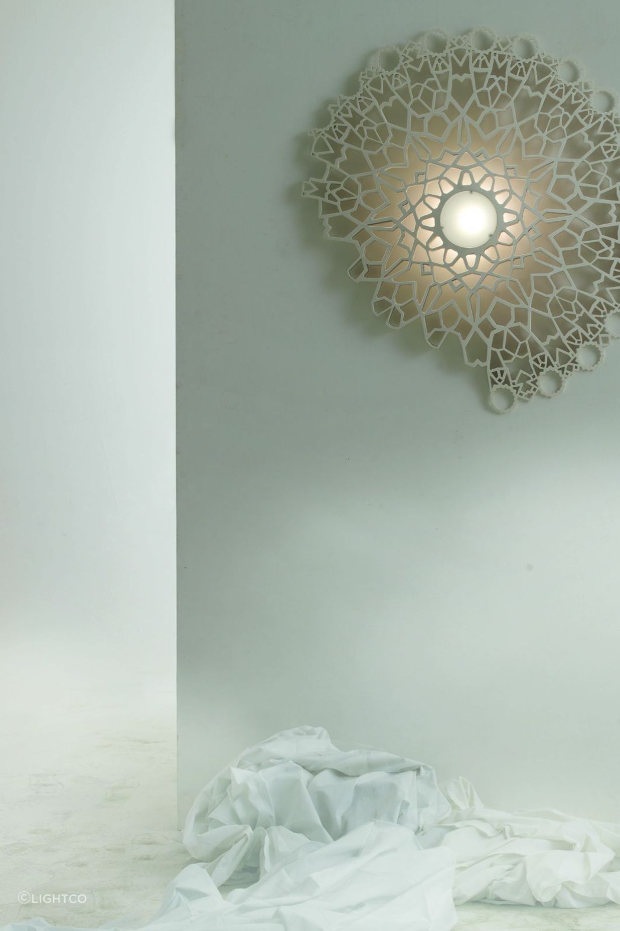 The mesmerising Notredame Wall/Ceiling Light by Karman from LightCo