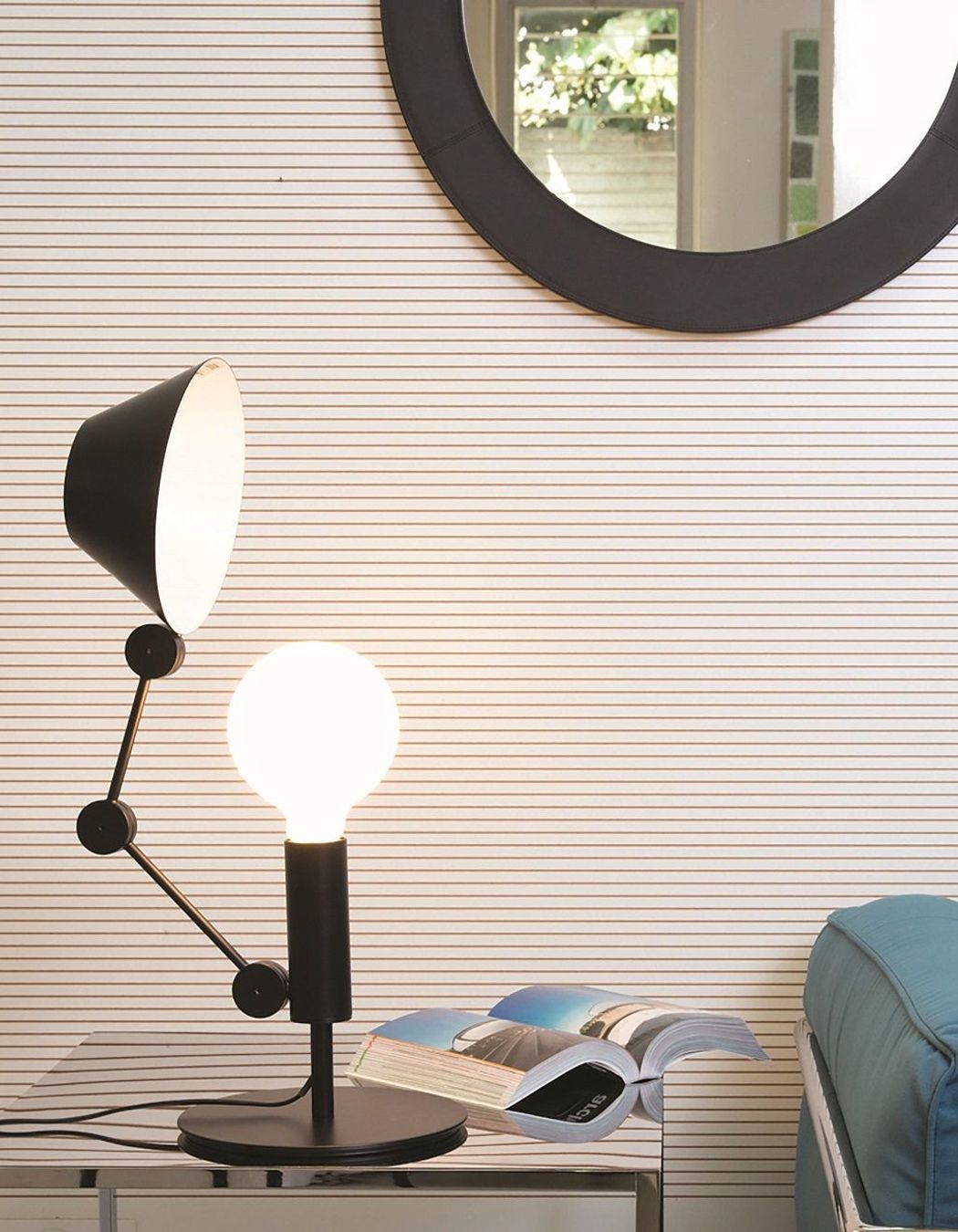 The Mr Light Short Table Lamp puts the fun into functional.