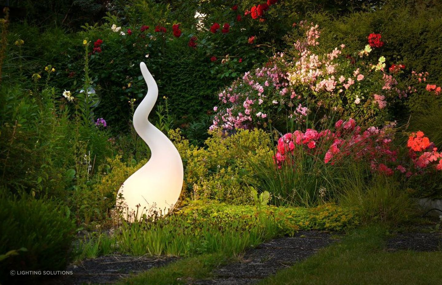 Lighting doesn't always have to play second fiddle; it can be a feature piece on its own.