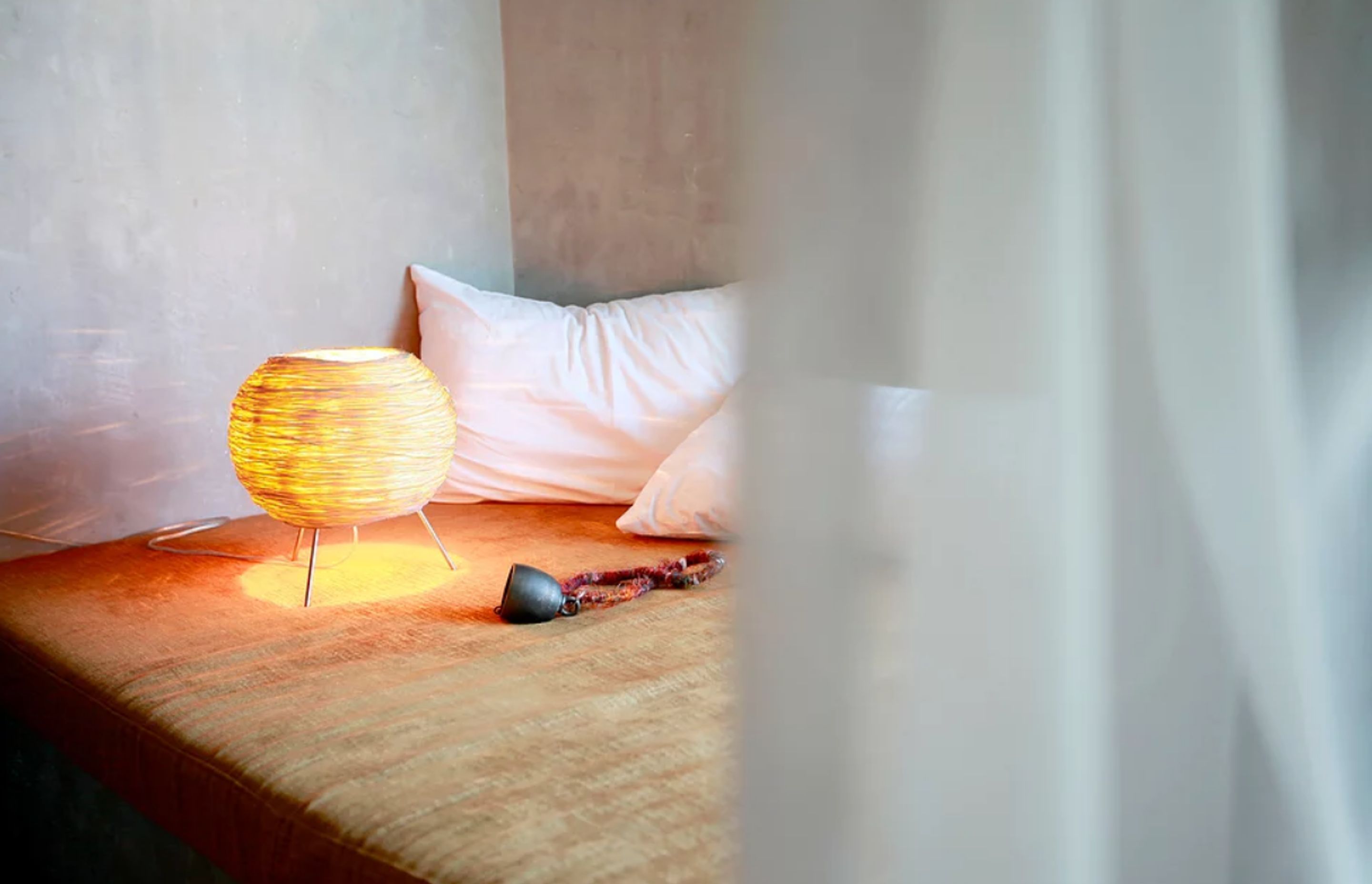 Nest Table Lamp by Ango. Photo Credit - Lighting Solutions