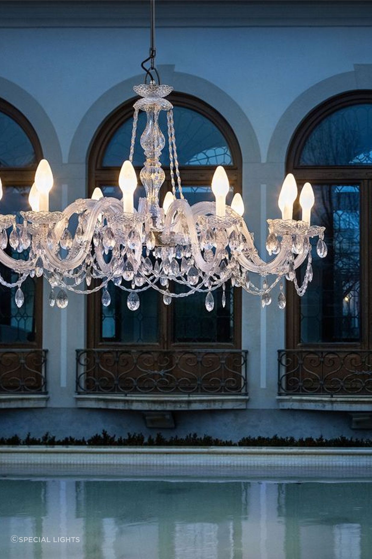 Drylight S12 Outdoor Chandelier from Special Lights