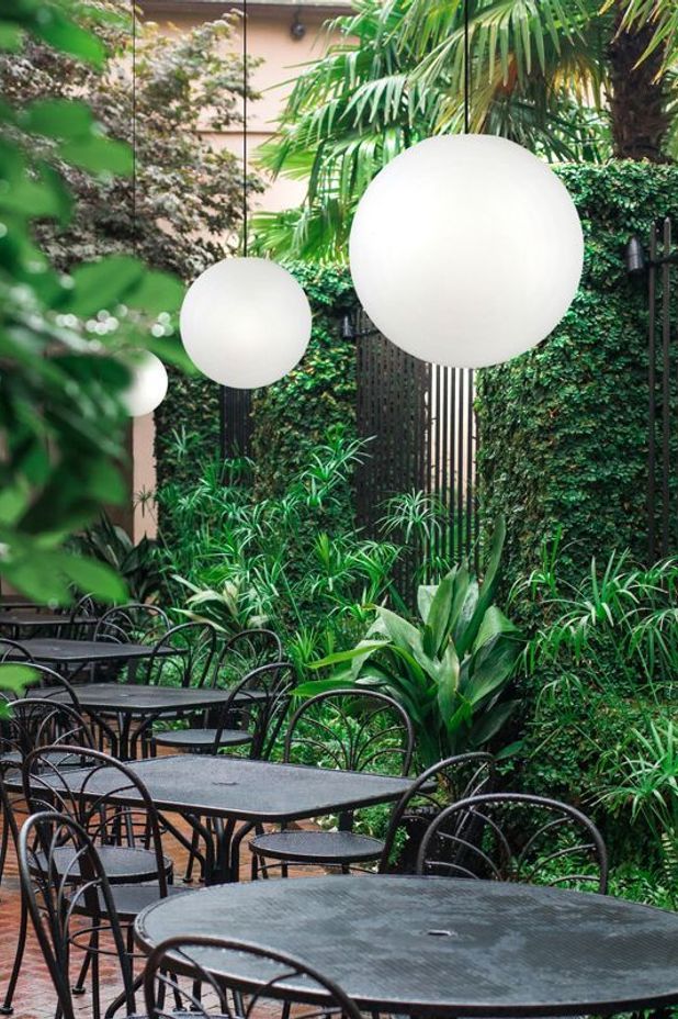 Sole 40cm outdoor pendant