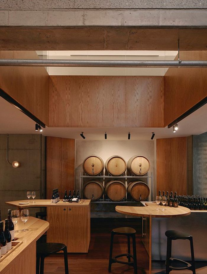 Introducing a flagship Melbourne cellar door that subtly integrates diverse customer experience