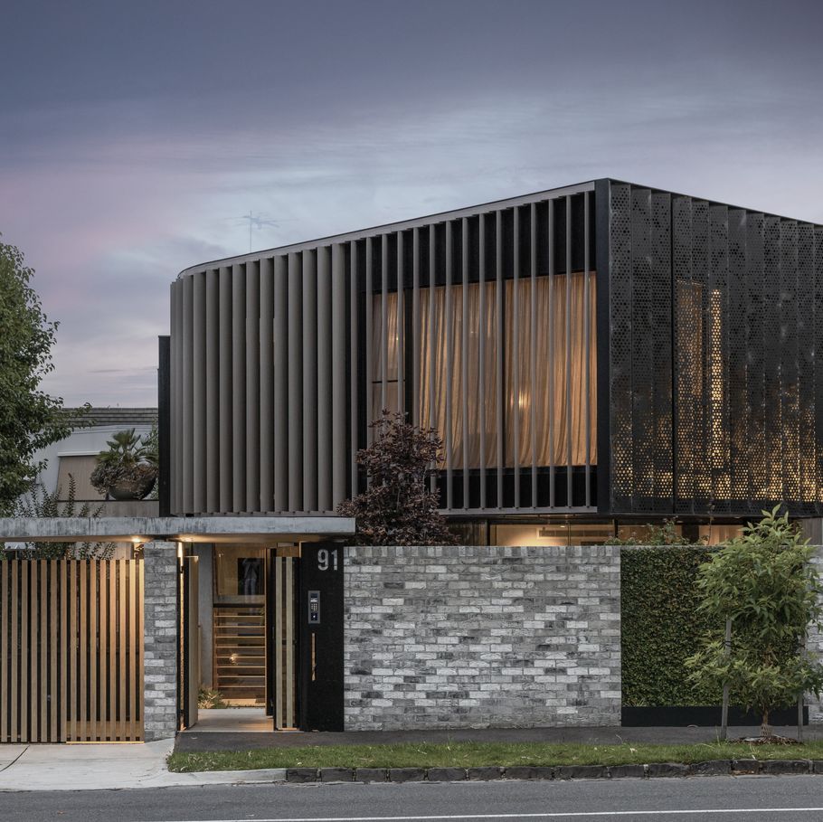 This urban oasis in Melbourne fuses architectural typologies to form a unique design language