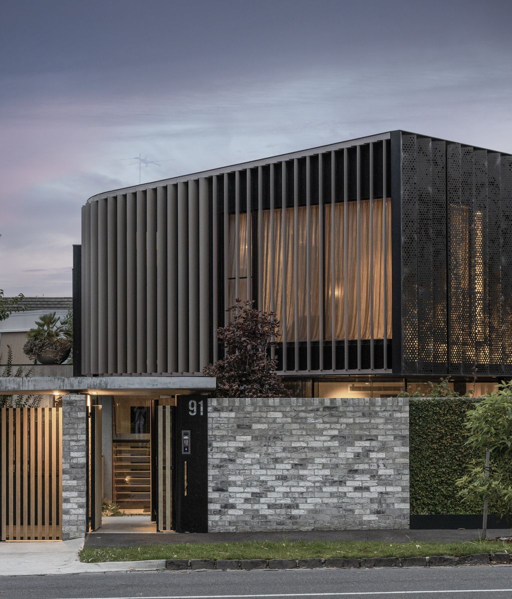 This urban oasis in Melbourne fuses architectural typologies to form a unique design language