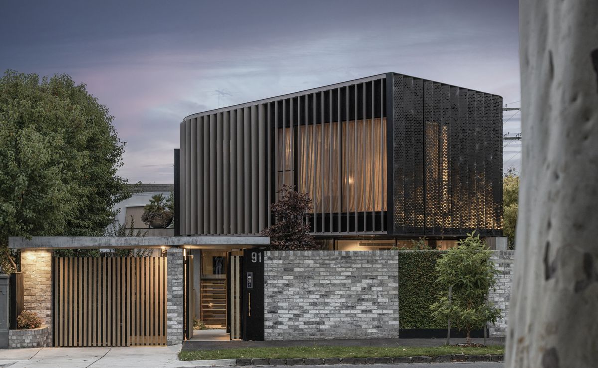 This urban oasis in Melbourne fuses architectural typologies to form a unique design language