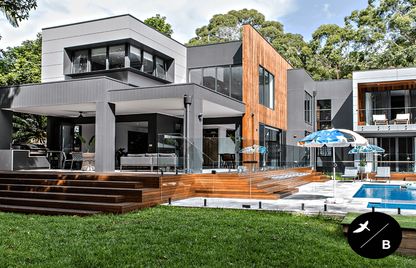 ‘Benjamin Residence’. Interior Design & Furniture Curation: Birdblack Design Building Design: South Coast Building Design Build: Saltbox Building Co Photography: The Palm Co Videography: PipeWolf Media