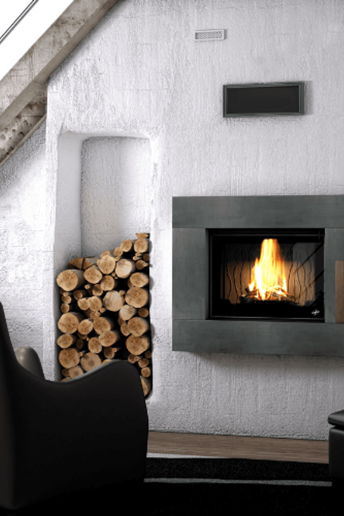 Seguin Wood Fireplaces: A French Flame