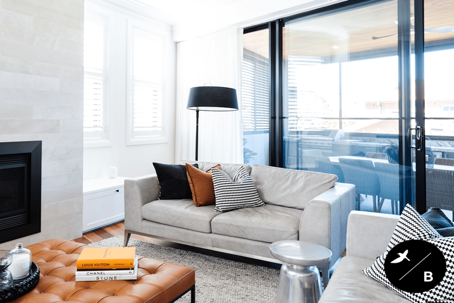 ‘Benwerrin Residence’. Interior Design: Birdblack Design Building Design: Moshonis Building Designers &amp; Engineers Build: JPM Project Management Joinery Manufacture: L and J Joinery Shoot Stylist: Birdblack Design Photography: Better Together Photo Co Videography: PipeWolf Media