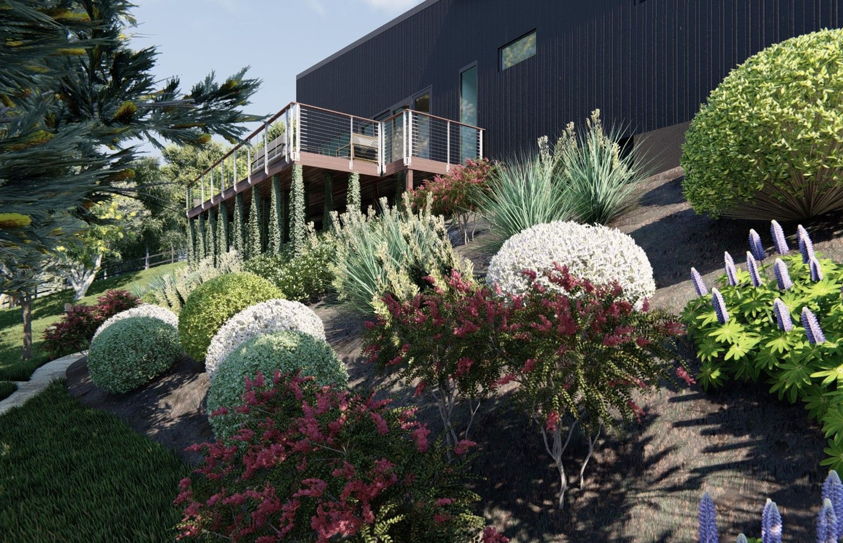 Sustainable Garden Design - Mount Eliza by Lisa Harper Designs