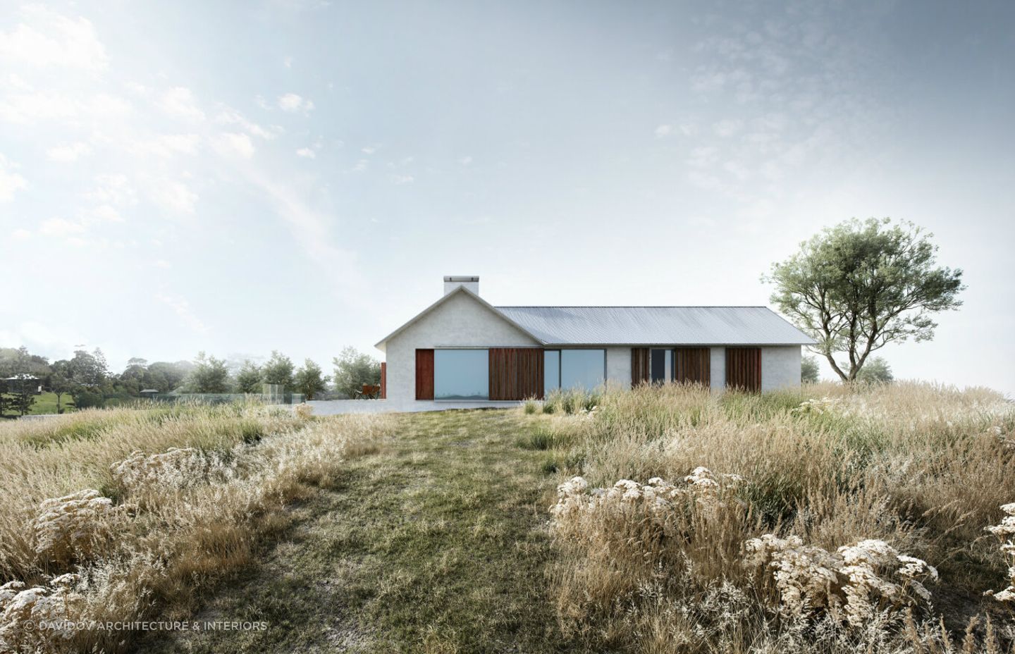 Ewingsdale Residence by Davidov Architecture &amp; Interiors | 3D visualisation by 3D Eagle Vision