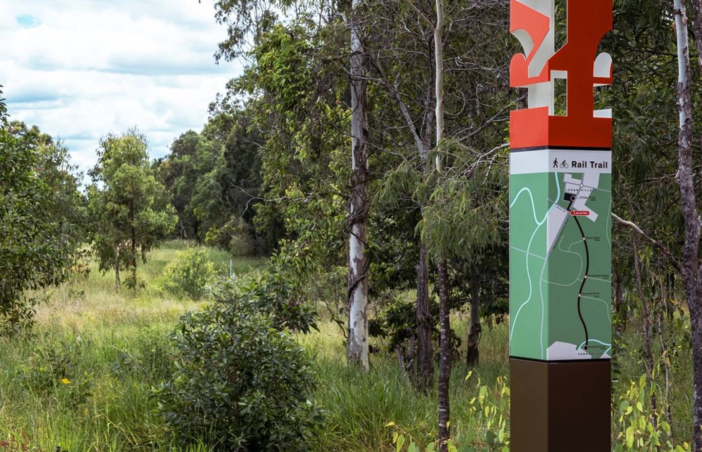 Between the bush and the back fences by Dot Dash