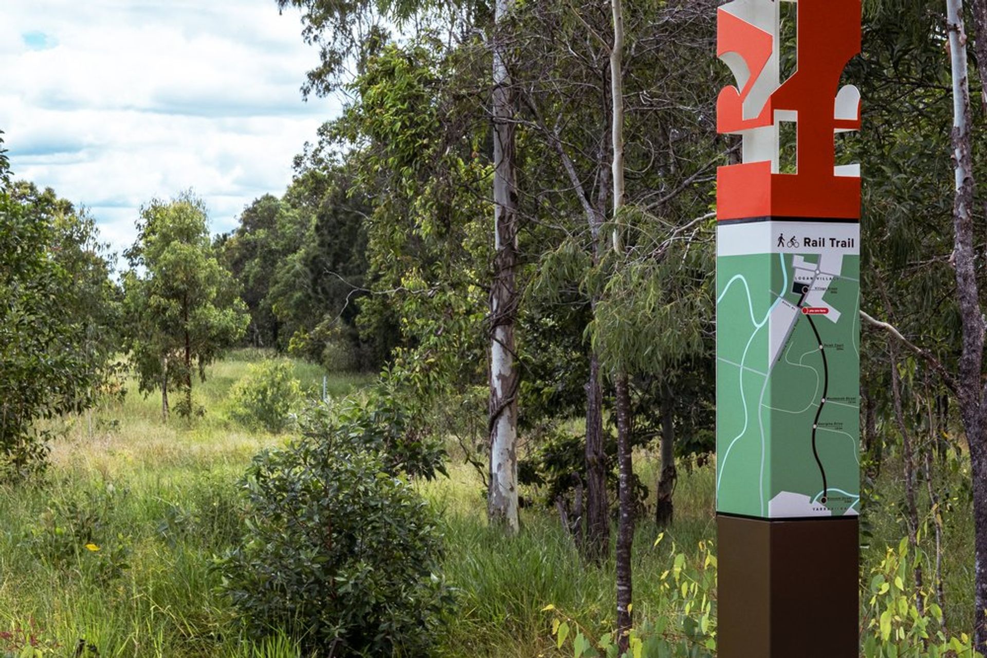 Between the bush and the back fences by Dot Dash