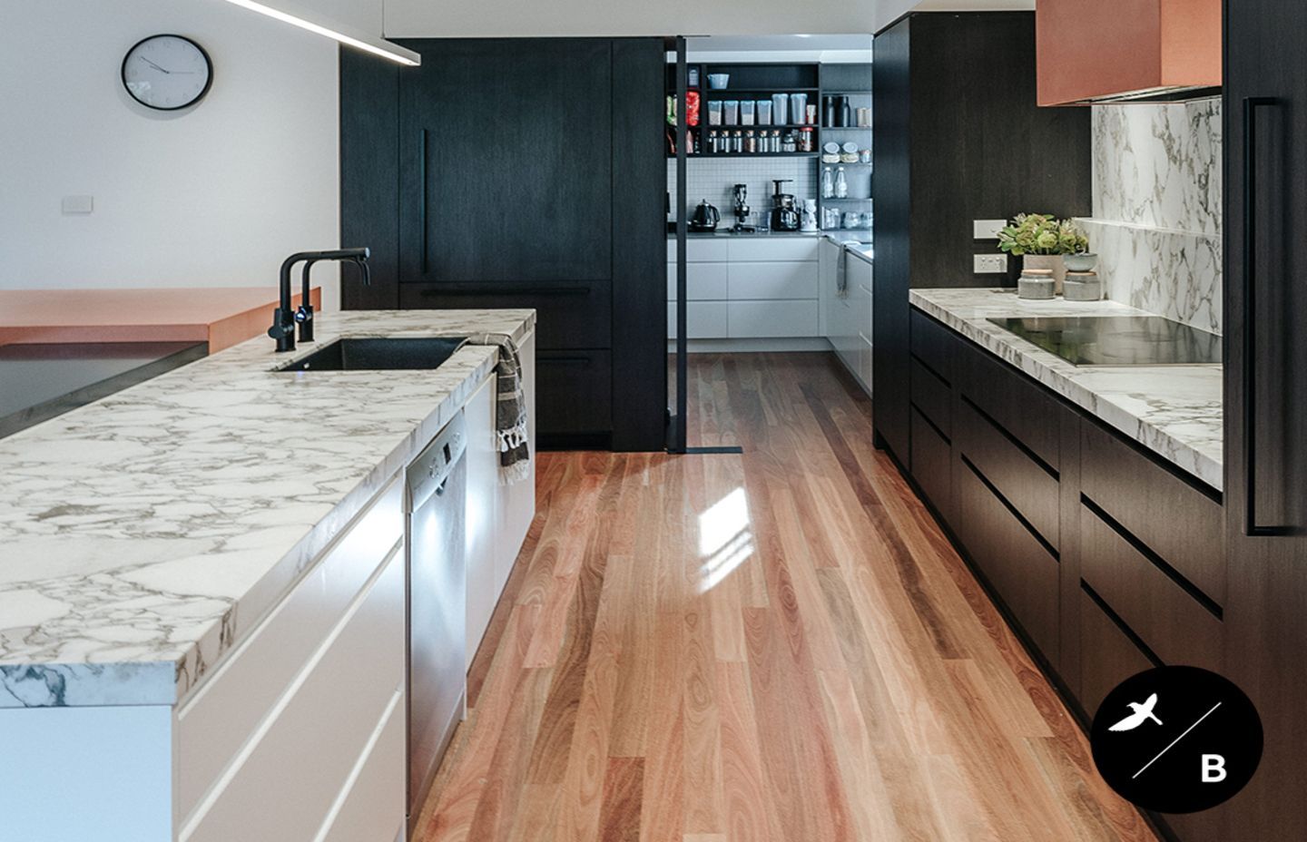 ‘Cato Residence’ Interior Design: Birdblack Design Builder: Graeme Carberry Builder Joinery: Marlix Bespoke Furniture & Joinery Photography: The Evoke Company Videography: PipeWolf Media