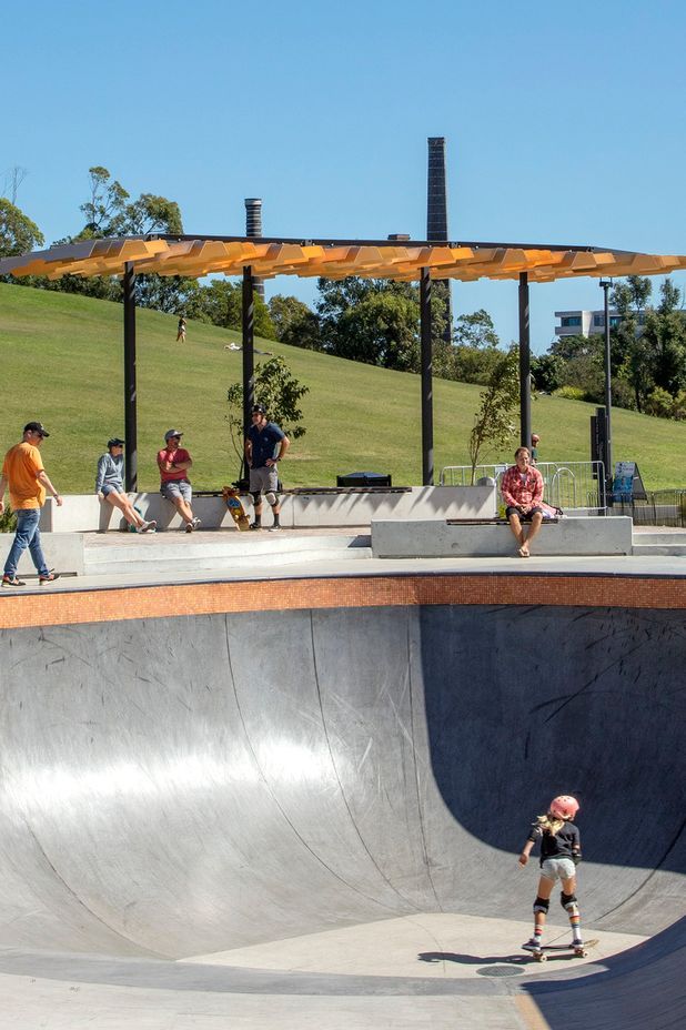 Sydney Park Skate Park wins Gold at Design Awards