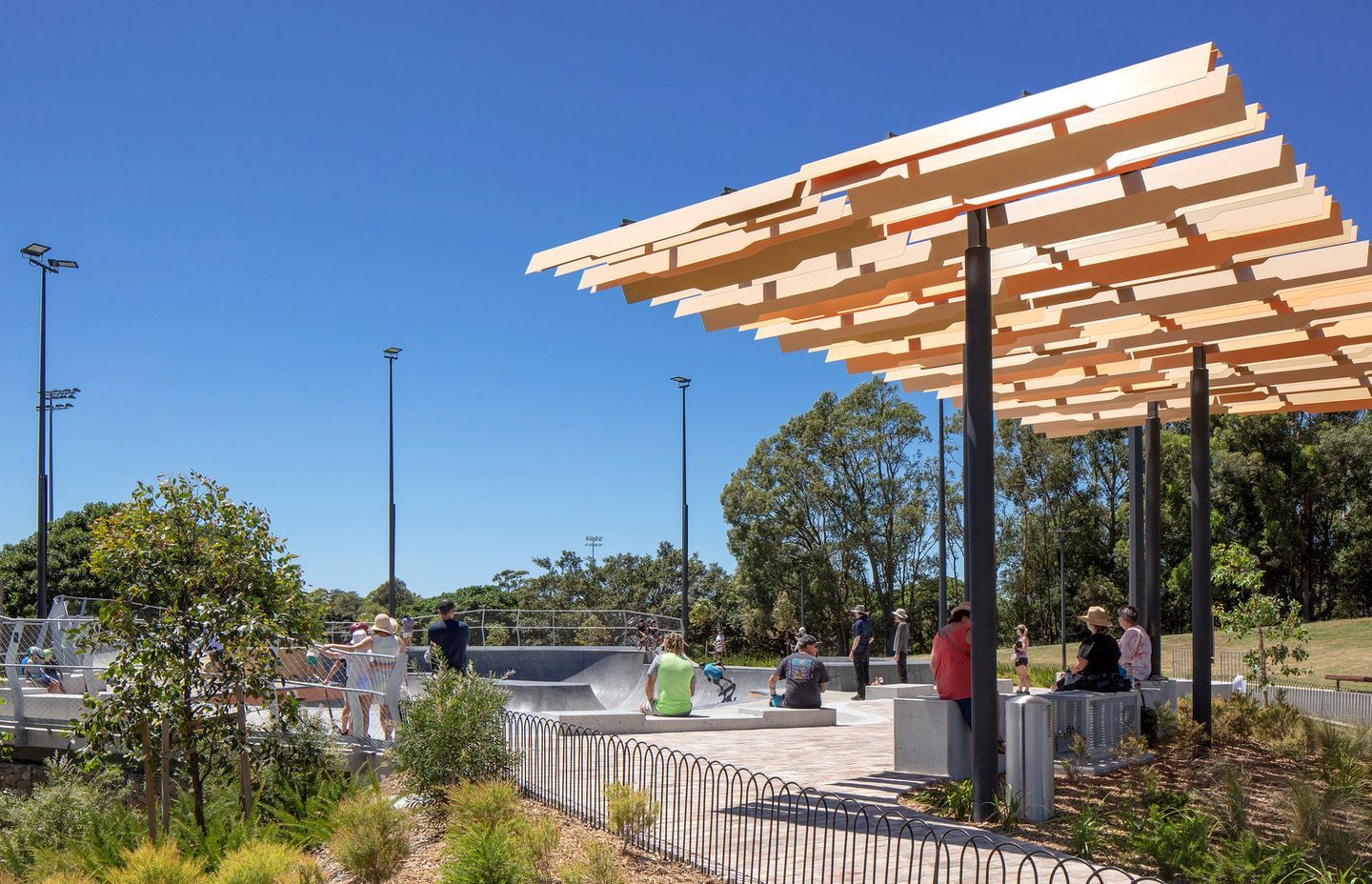 New Sydney Park Skate Park Designed to be a Community Hangout