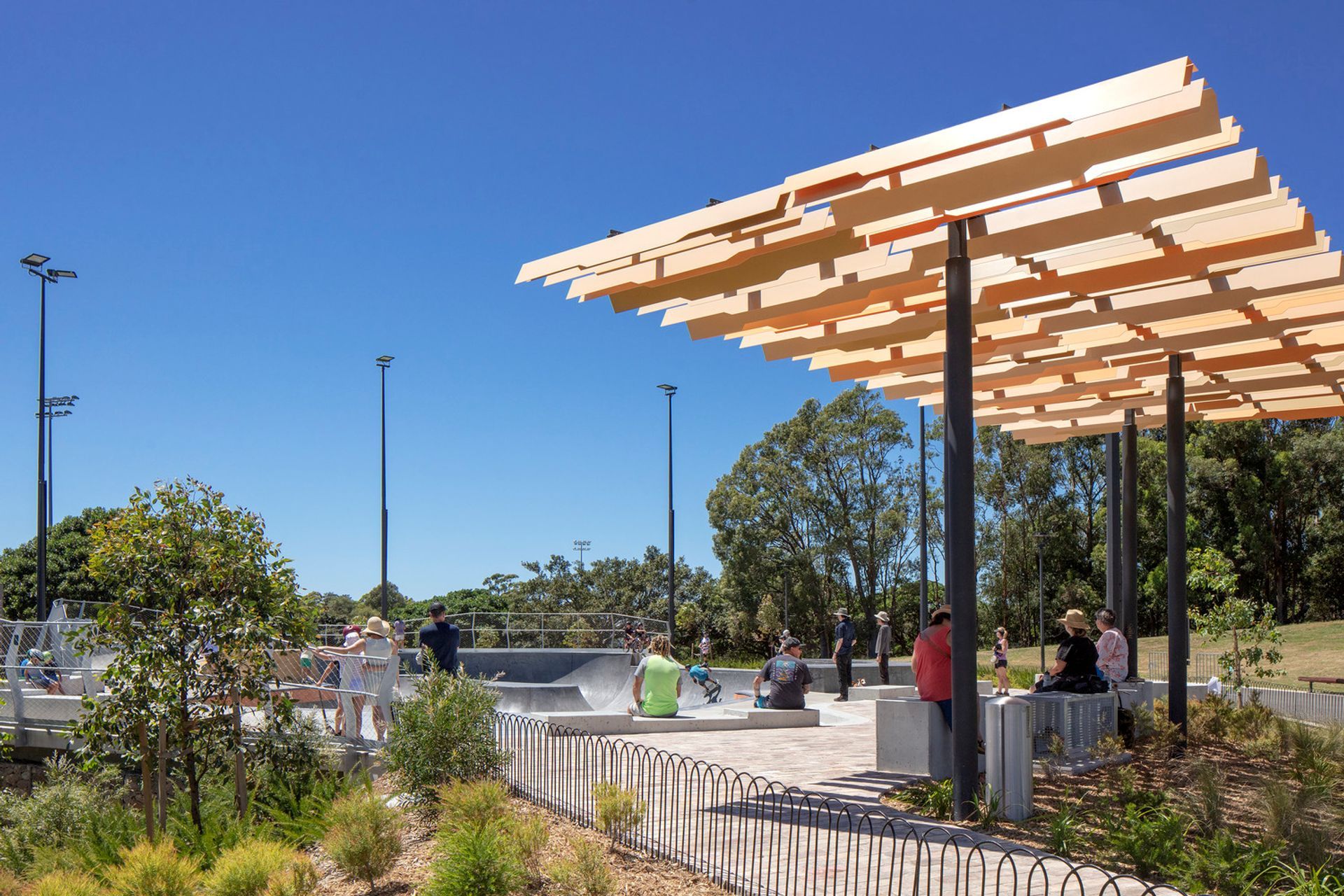 New Sydney Park Skate Park Designed to be a Community Hangout