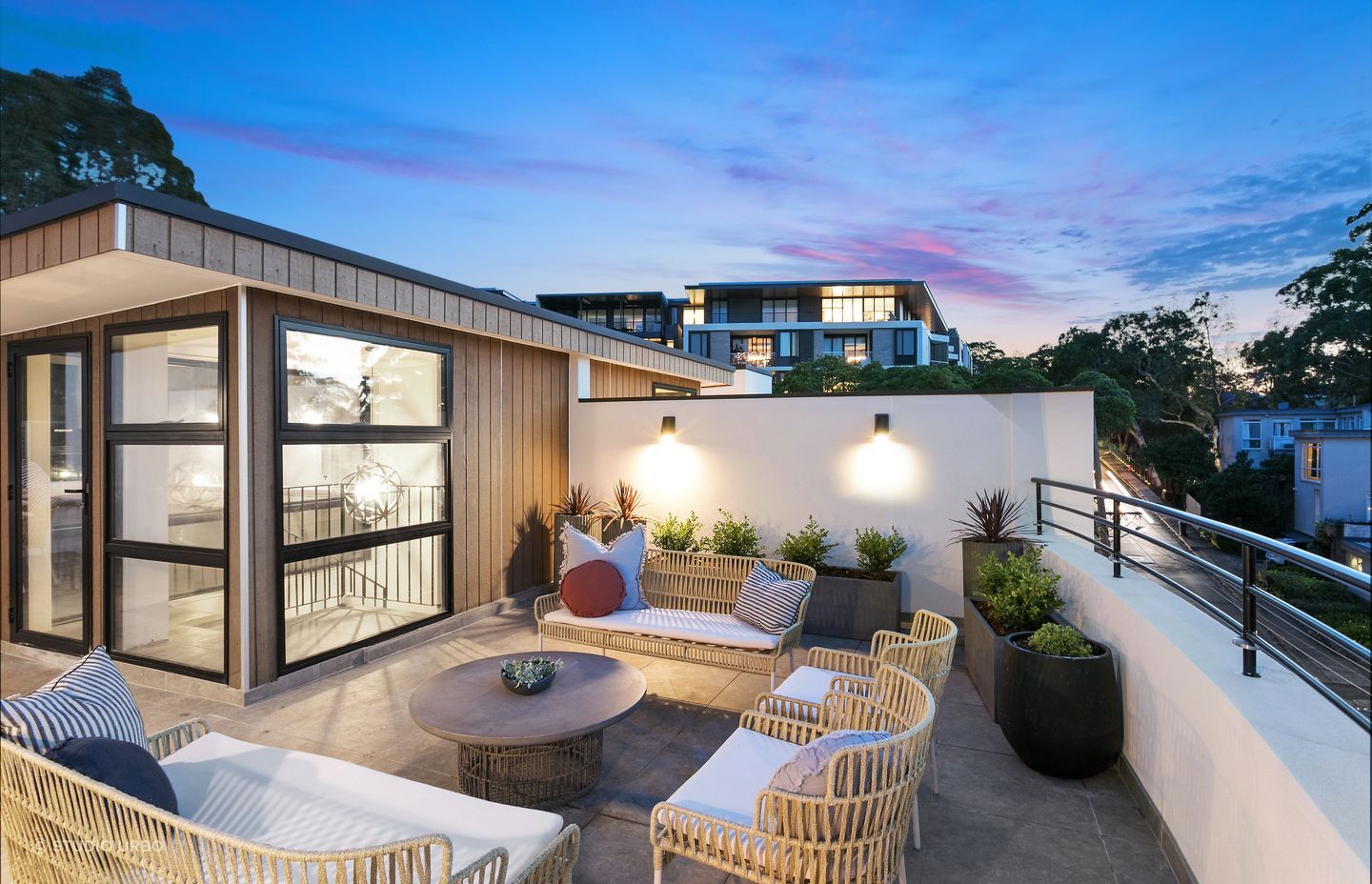 The perfect space to spend time with family or friends. Photography by Real Studios.