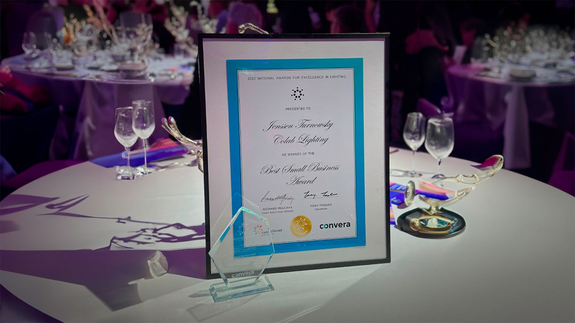 Small business award - Lighting Council Australia video