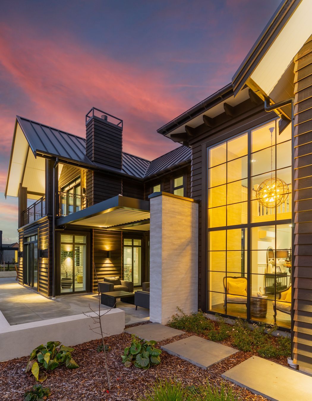 The large-scale home was built to perfection by Radius Building Ltd, experts in their field.