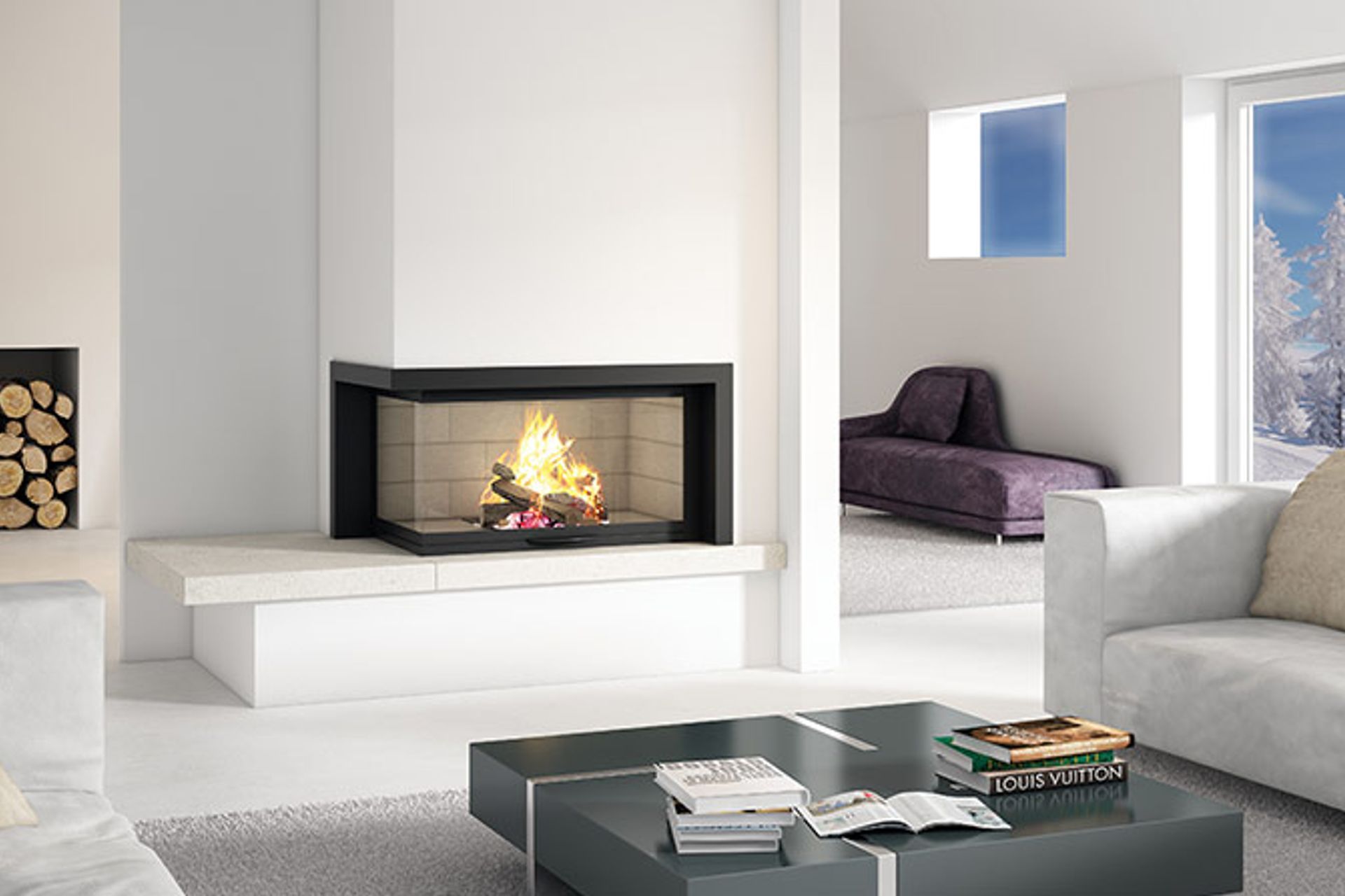 A New Focus in Fireplaces