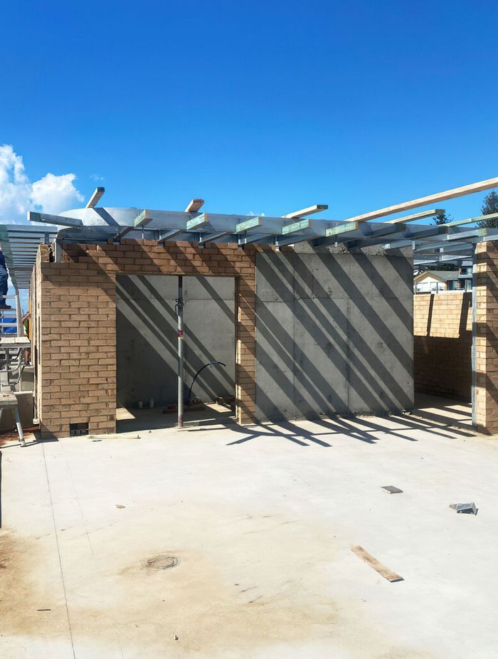 The Surf Hotel in Yamba has reached its highest point.