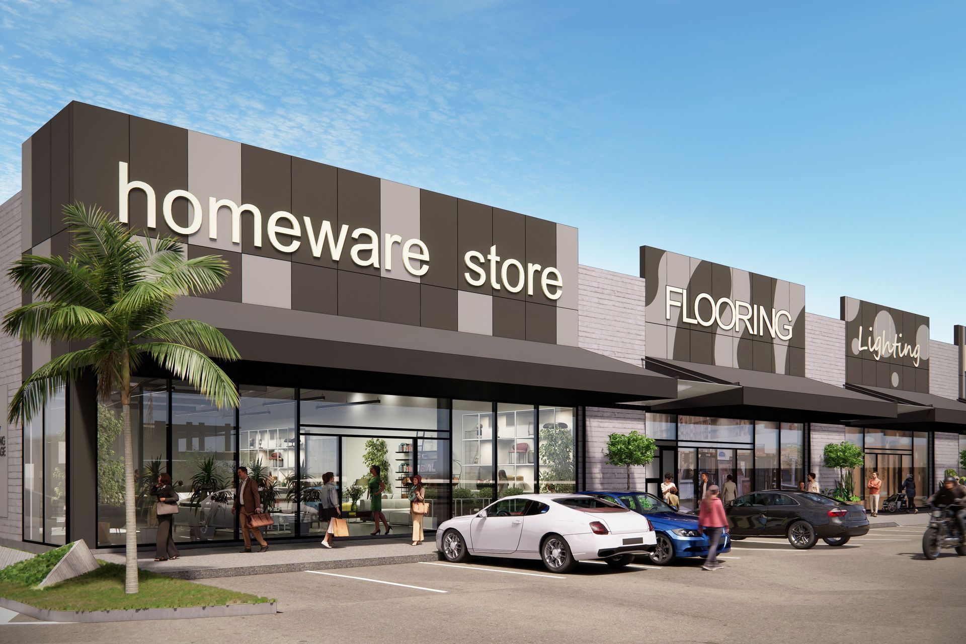 A new 2000m2 building is also planned for the site, with five tenancies ranging from 335m2 up to 550m2.