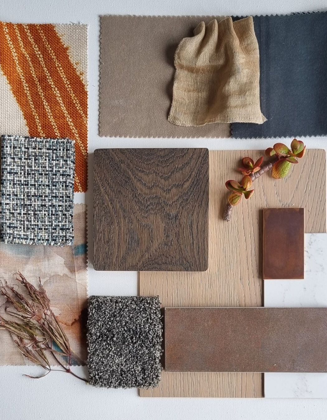 This relaxed yet elegant board was created to combine the clients' two design briefs.