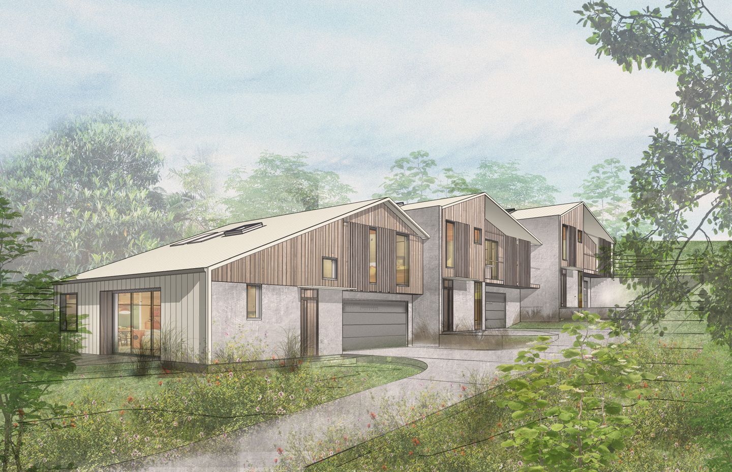 Richmond Townhouses by Fineline Architecture