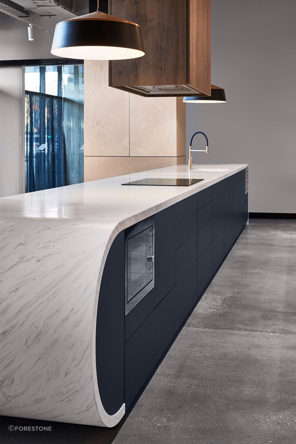 Meganite, a premium acrylic benchtop from ForestOne