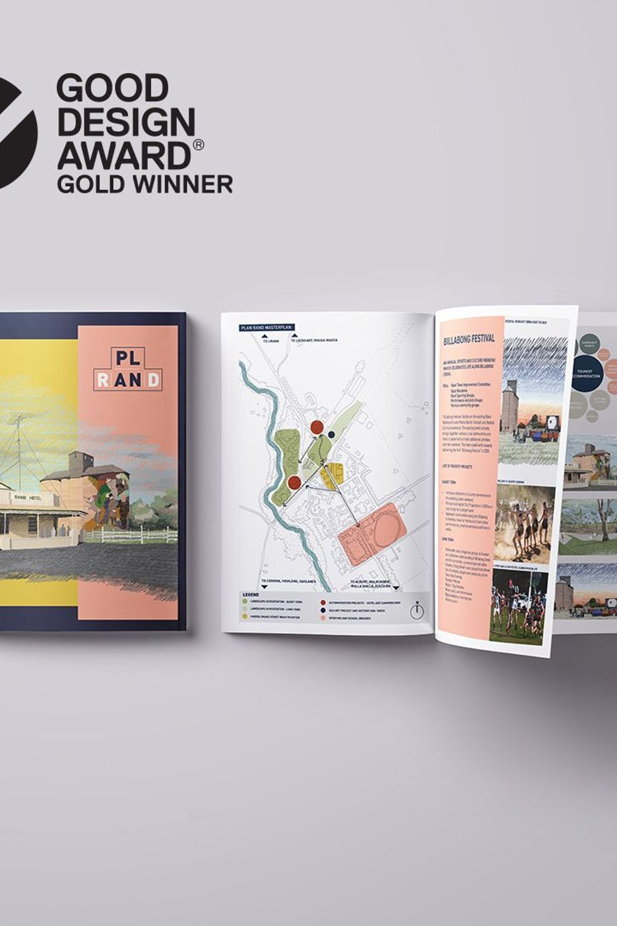 PLAN RAND Recognised with Good Design Award Gold Accolade