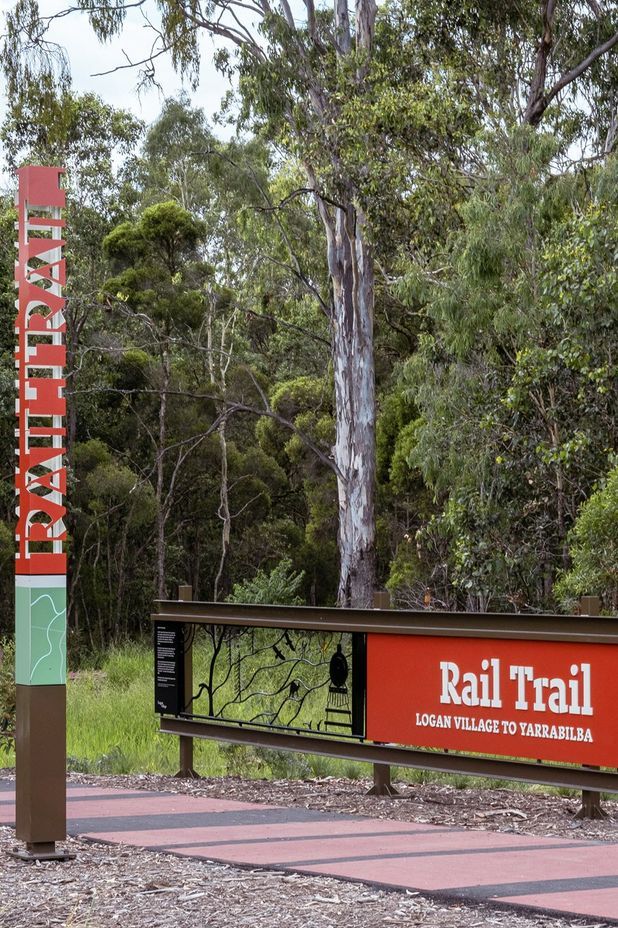 Between the bush and the back fences by Dot Dash