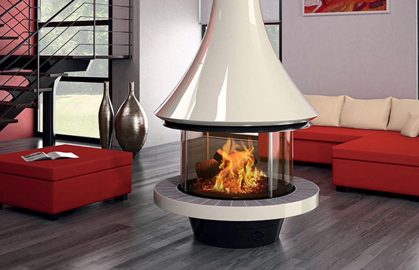 A New Focus in Fireplaces