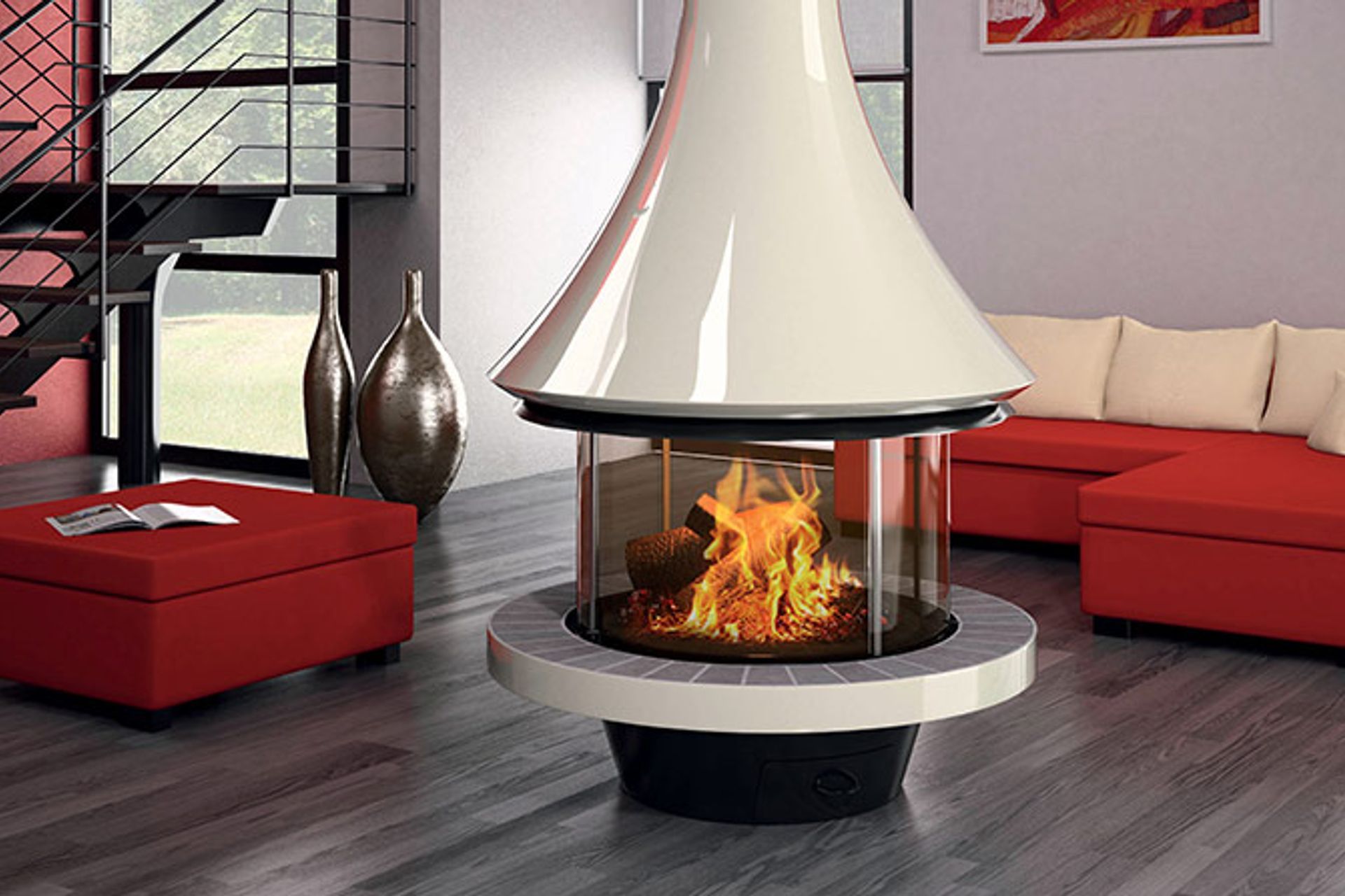 A New Focus in Fireplaces