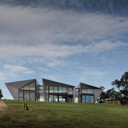A distinctive family farmhouse designed with the environment in mind