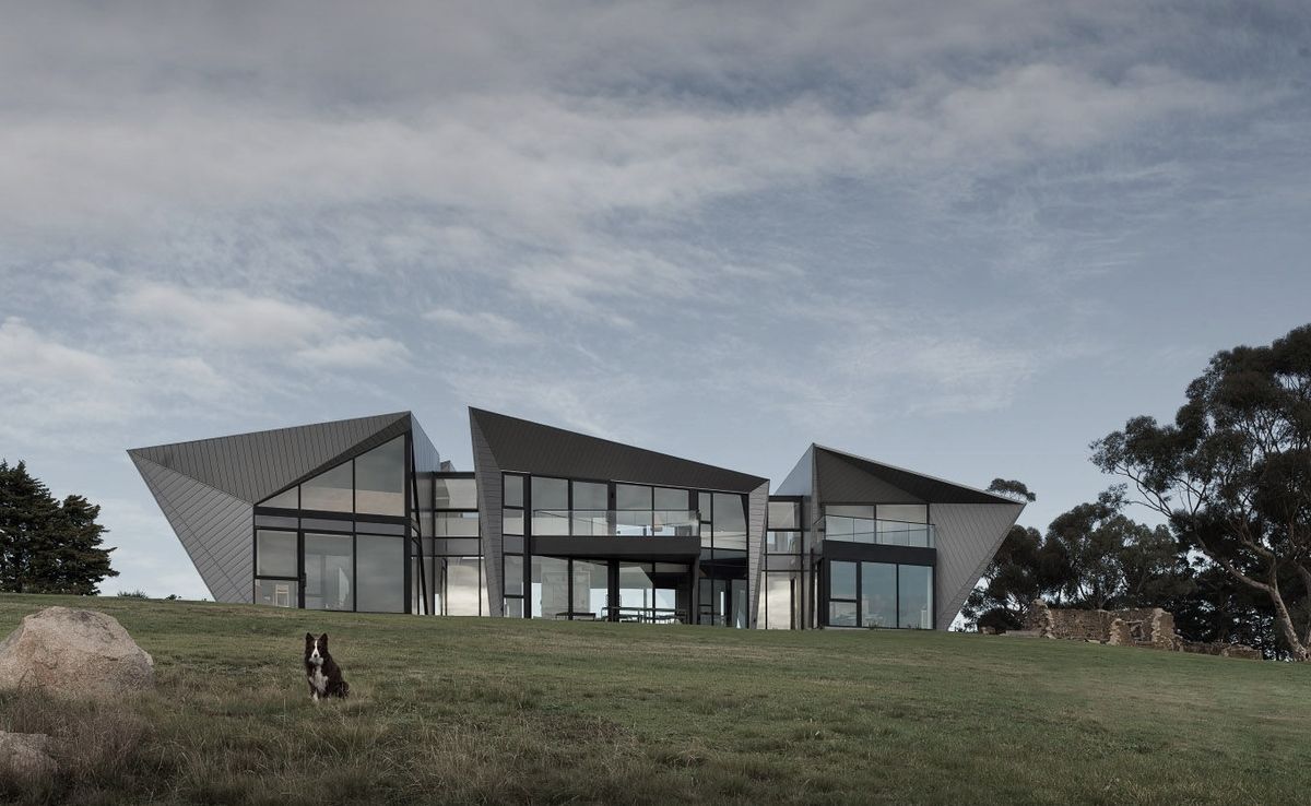A distinctive family farmhouse designed with the environment in mind