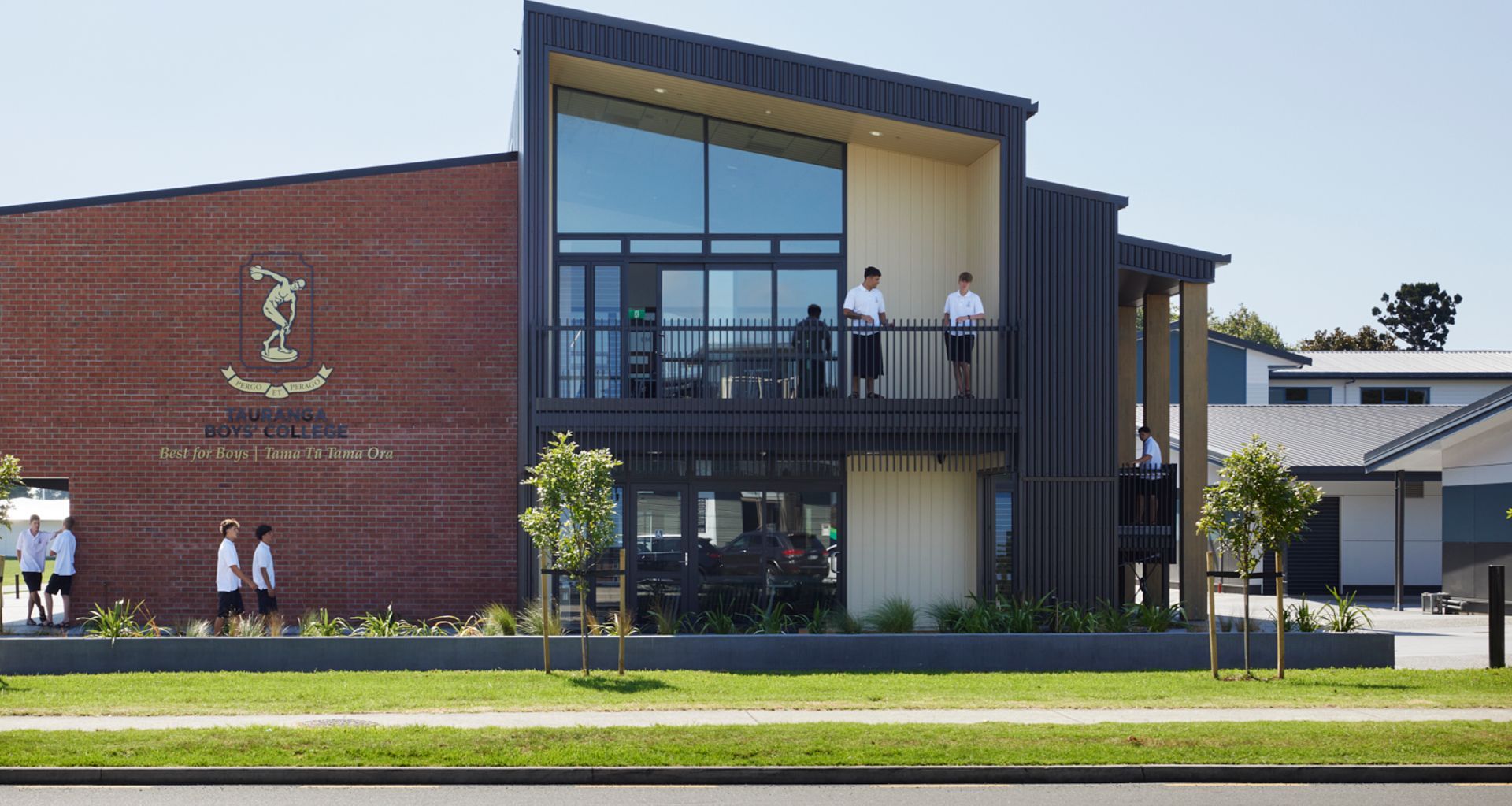 Balustrade at Tauranga Boys College
