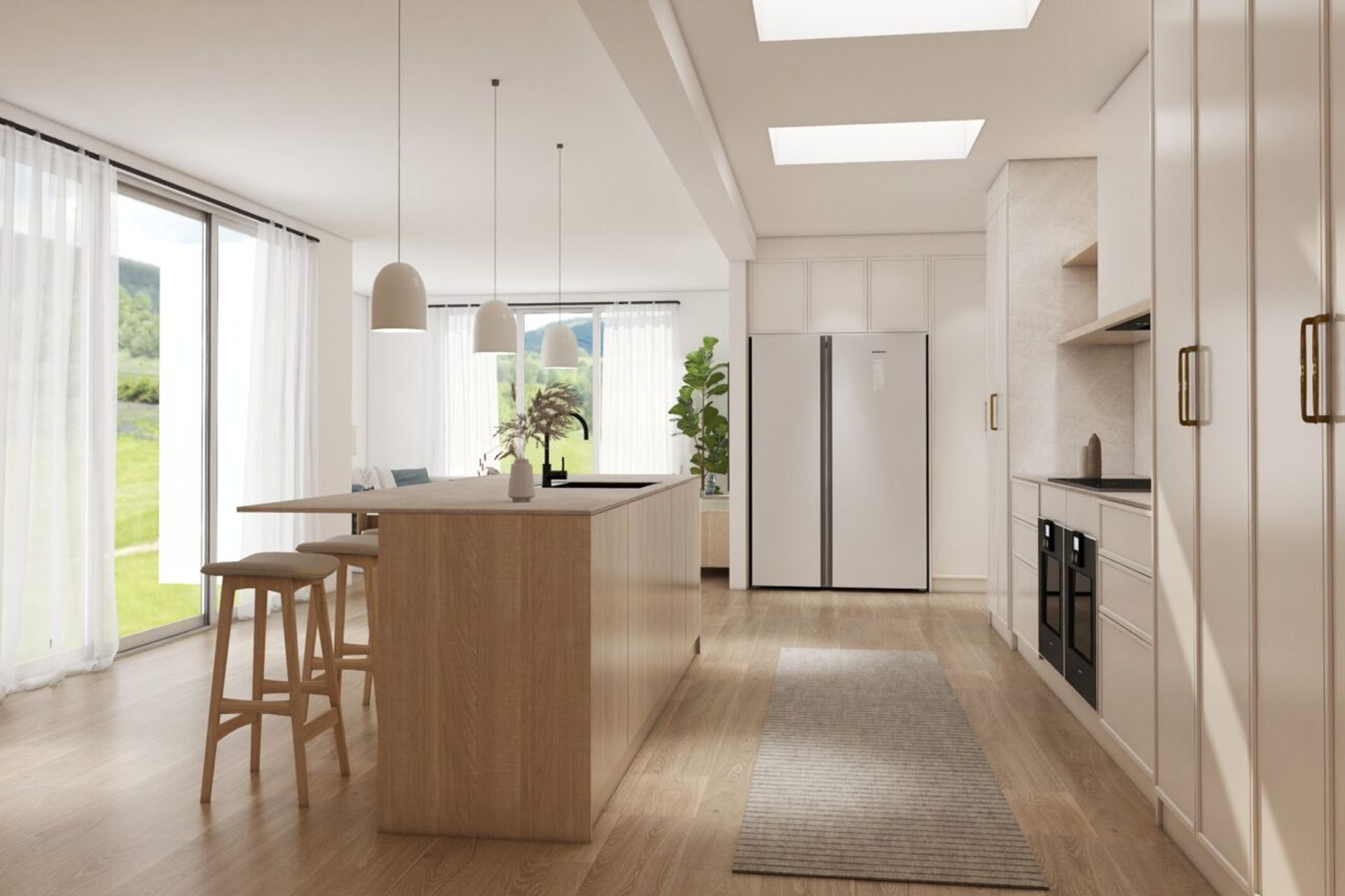 Elevation 2 of Render done by Sachi from our Design Studio