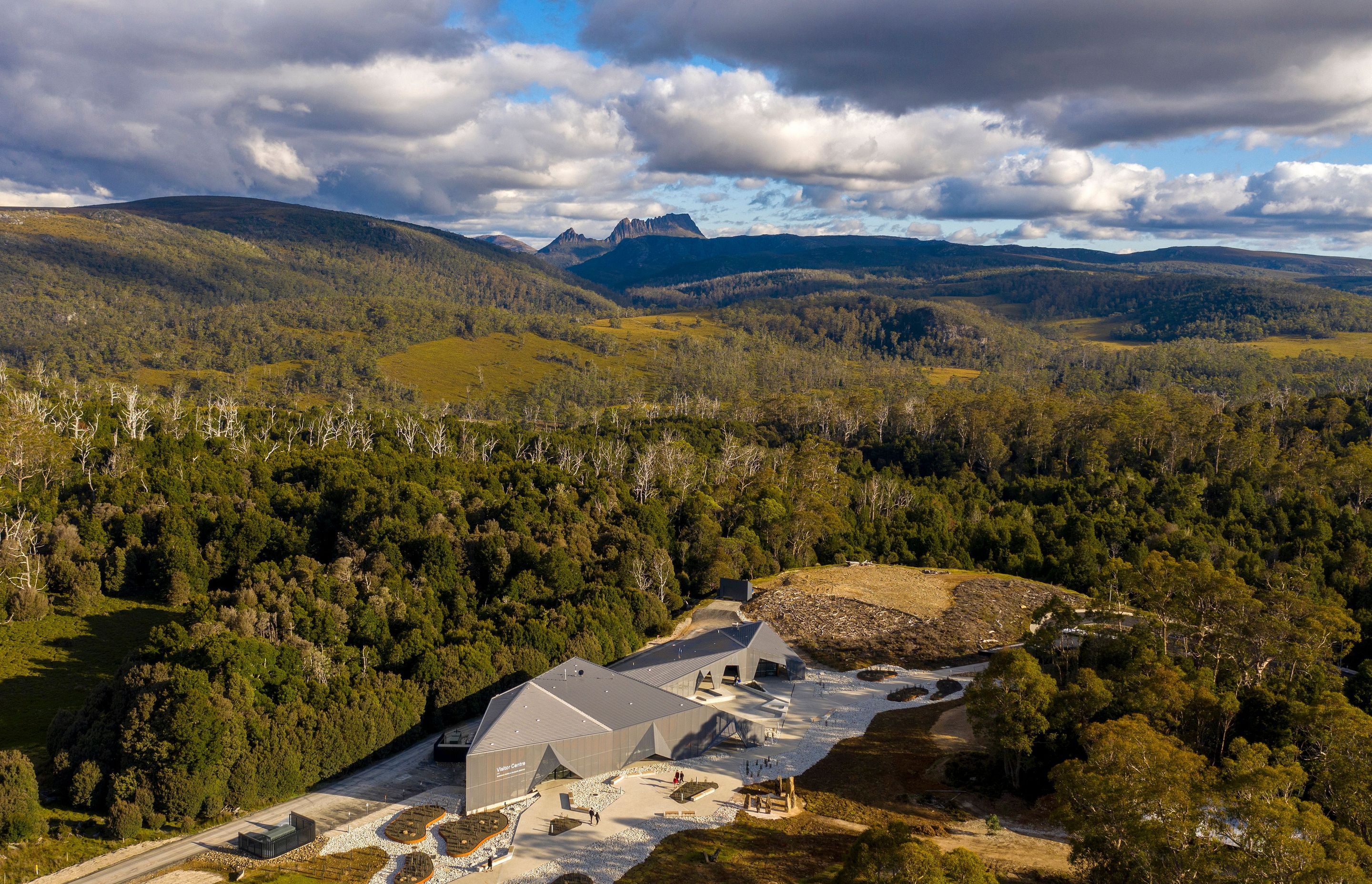 Cradle Mountain Visitor Centre by Cumulus | Photography by Anjie Blair
